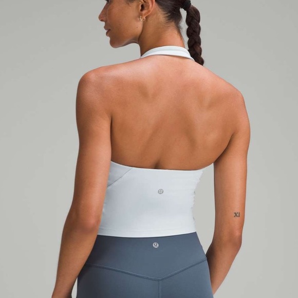 Lululemon Align Halter Tank Top Powder Blue Size 8 - Picture 2 of 6